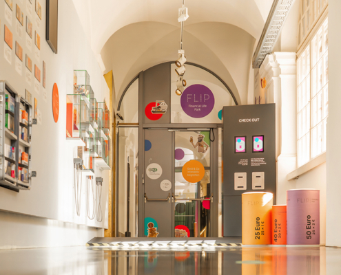 Architekturaufnahme FLIP Eingangsbereich