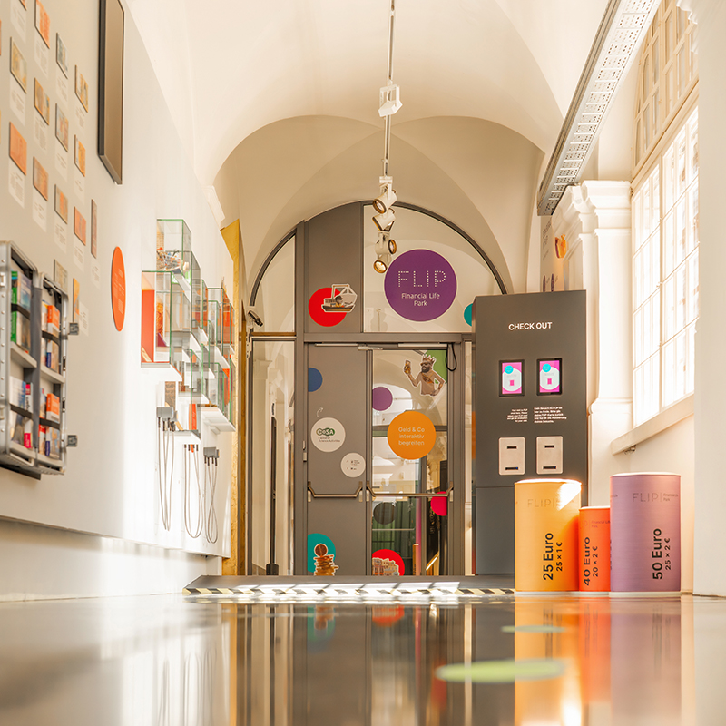 Architekturaufnahme FLIP Eingangsbereich